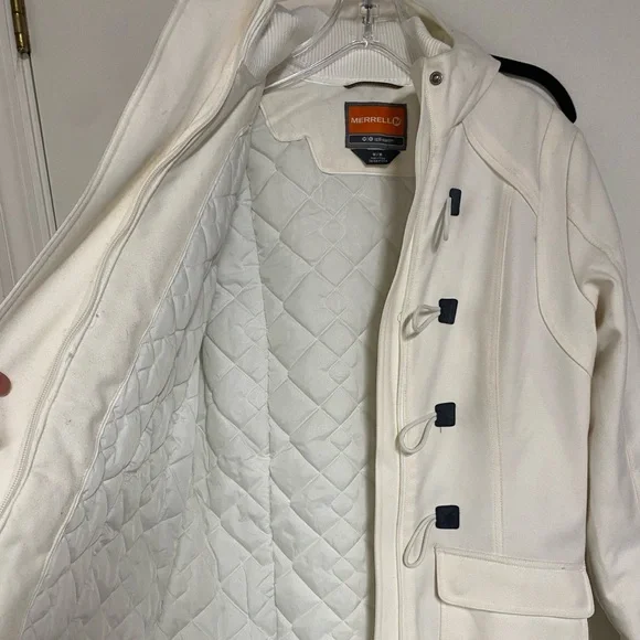 Merrell opti-warm cream color Peacoat, size Women’s M. - Picture 2 of 6